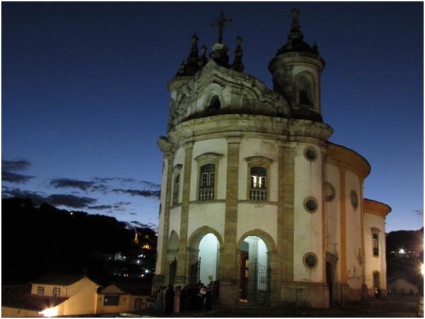 Igreja de Nossa Senhora do Rosário dos Homens Pretos em Ouro Preto