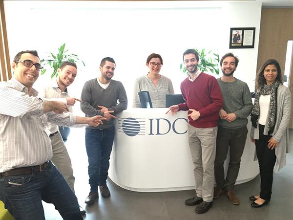3- Equipa de Ex-Inov da IDC, somos 7 portugueses na empresa