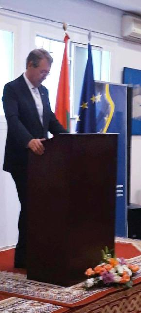 Discurso do Presidente da EuroCham Maroc - José Maria Teixeira nas celebrações organizadas  pela EuroCham 2018 para festejar o dia da Europa