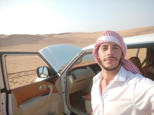Tiago Loureiro, atual estagiário INOV Contacto na Arábia Saudita