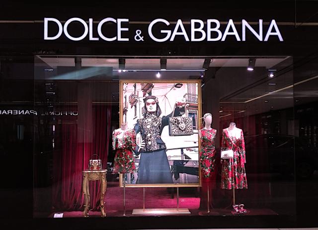 Montra da Dolce&Gabbana