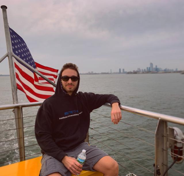 David Silva em Hudson River